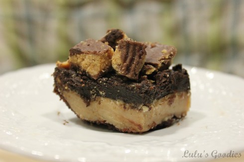 Peanut Butter Cup Cheesecake Brownies