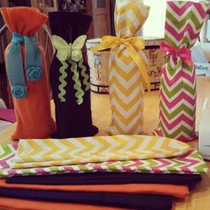 Handmade Wine Gift Bags